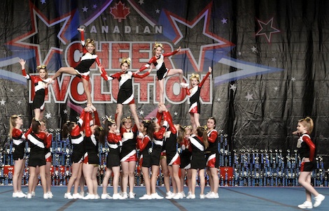 cheer team soo allstars kitchener evolution does well championships participated loyal ontario reader ashley weekend past